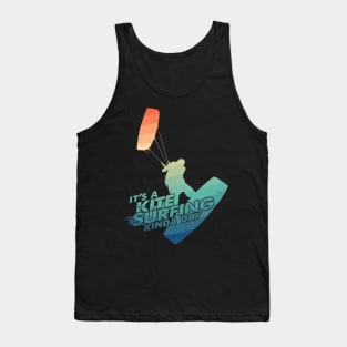 Funny Kitesurfing Quote Vintage Colors Look Tank Top